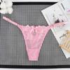 New 6 Colors V-string Panties Lace Thongs Women Underwear Knickers Lingerie