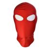 Red Stretchy Hood Open Mouth Eye Holes Sensory Deprivation   Hoods