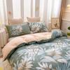 3pcs Duvet Covers  Size  Green Palm Leaf Fern Plant   Hawaiian Plant  Farmhouse Botanical Bedding Set Soft pillowcases*2