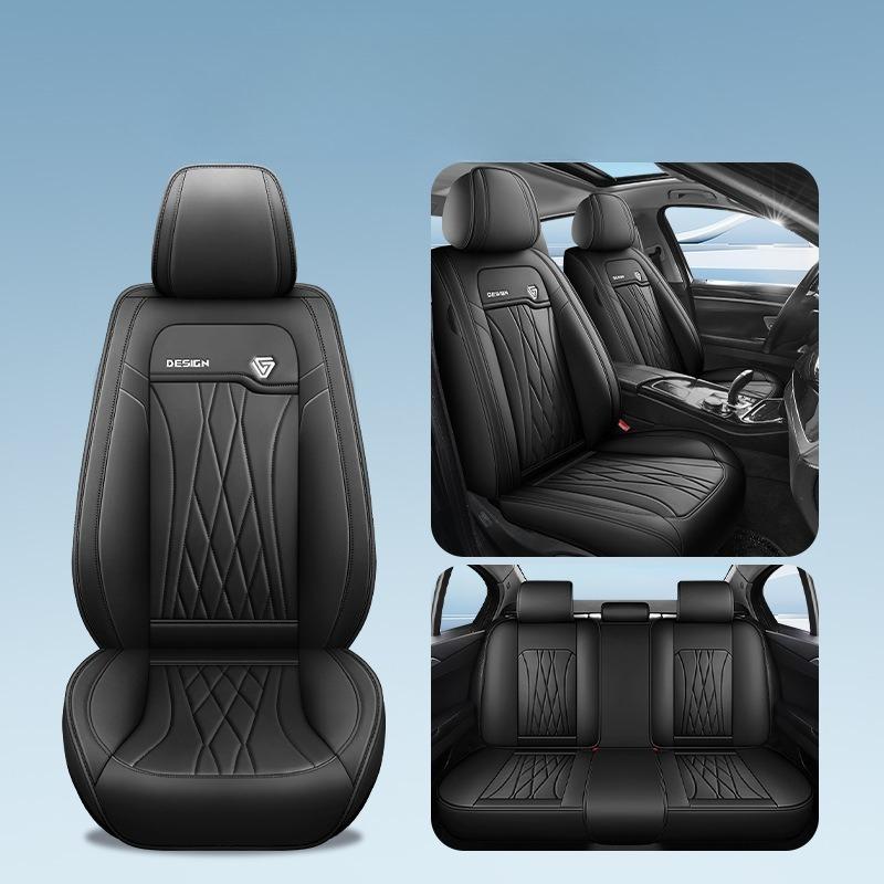 Five Car Seat Covers, Suitable for All Seasons, Complete Set for Dirt Protection, High-Quality Seat Protectors, Compatible with Most Five-Seater Cars