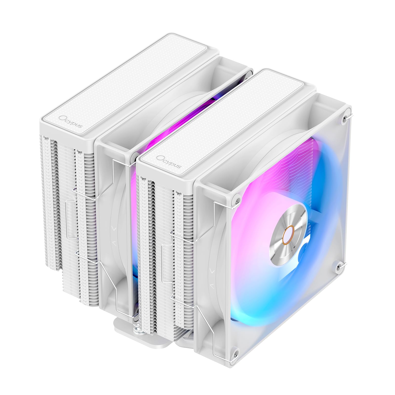 

Ocypus Delta A62 WH ARGB CPU cooler with PMW fan ARGB CPU fan with 6 heat pipes TDP 260W CPU cooler air cooling CPU air cooler am4 CPU cooler am4 am5