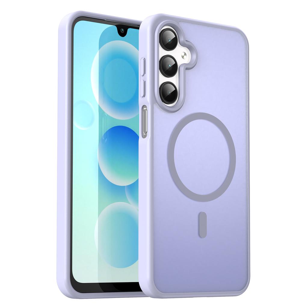 Samsung Galaxy A55 Handyhülle, Magnetische stoßfeste matte Handyhülle für Samsung Galaxy A55