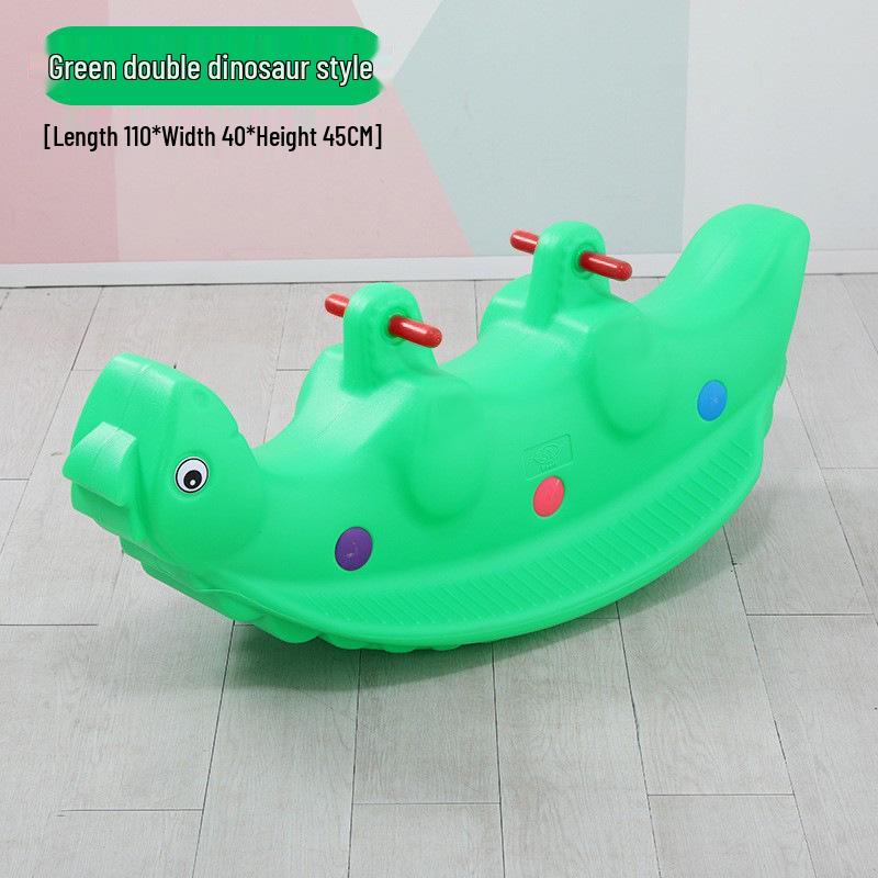 Kids' Giraffe Rocking Horse & Seesaw - Indoor/Outdoor Play Toy