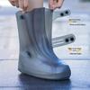 Waterproof Non-Slip Silicone Shoe Covers for Men and Women - Thickened Wear-Resistant Rain Boots
