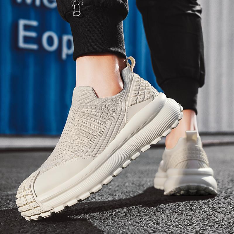 Men Breathable Sneakers Summer Mesh Casual Shoes For Men Walking and Running Lightweight Sport Footwear Non-slip Plus Size 39-44