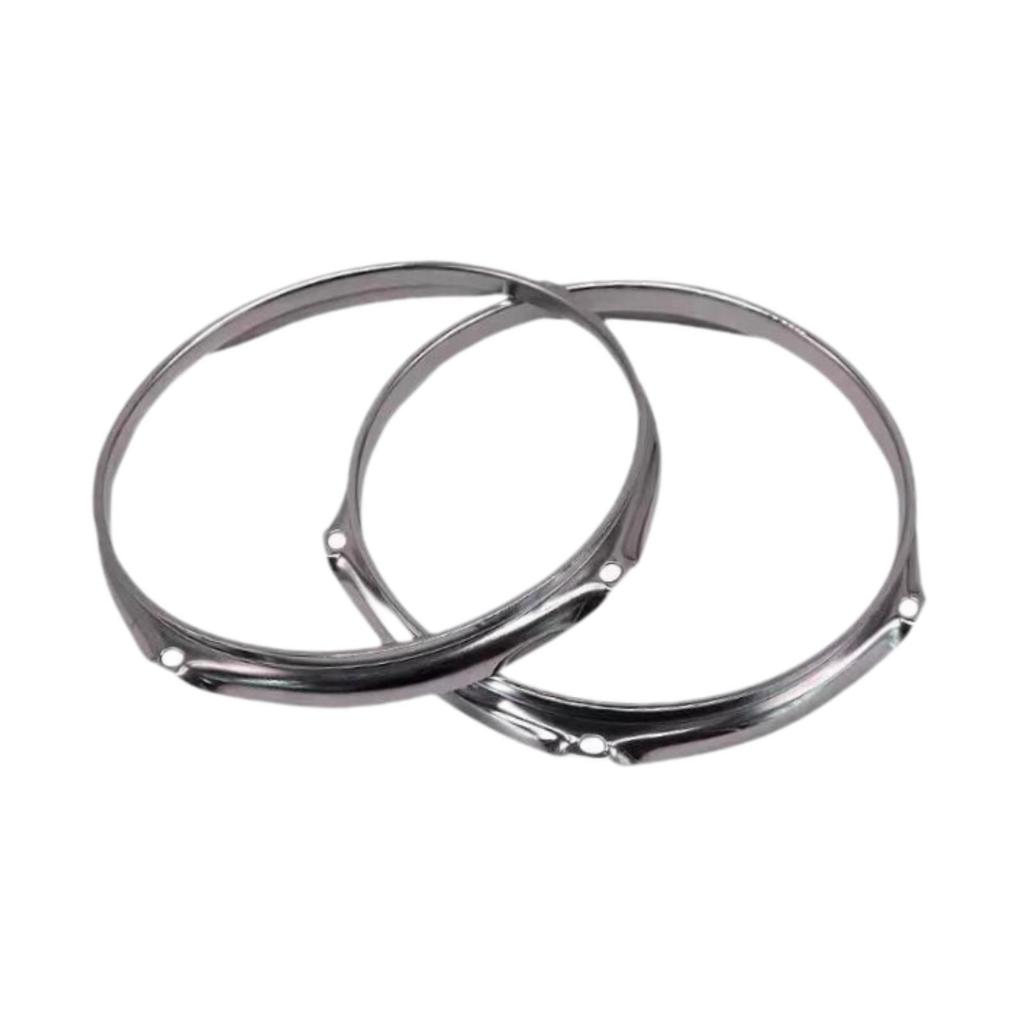 Bass Drum Hoops Batter 6 Hole Portable Percussion Sturdy Repairing Supplies Components for