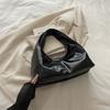 Vintage Commuter Large Capacity Korean Style Tote Single Shoulder Underarm Bag For Women