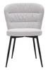 Chair Losanna Grey Set 2 Pz Cm 58X60,5X85