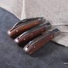 Grafting Foldable Knife Gardening Grafting Pruning Knife Fruit Tree Plant Branches Cutter Tools Portable Wooden Handle Knife