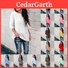Women's Arctic Velvet Sweater Coat Cozy Crew Neck Pullover Blouse Ideal For Fall Winter