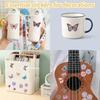 500pcs/roll Butterfly Flower Sticker 1 Inch 8 Design Colorful Butterfly Decals Decorative Flowers Cute Sticker Party Favor Decor