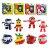 Children Cartoon Trains Deformation Robots Model Toys Plastics Train Action Figure Robot Car Anime Game Kids Gifts