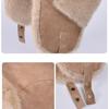 Cold-proof Plush Ear Protection Hat Windproof Ski Hat Fashion Cycling Warm Hat  For Women Men