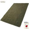 Hobidays In Survive Sheet Lite ML 150x100cm Ground Canvas Paraffin Coating and Thick Sheet with Ideal for Wind and Outdoor Leisure Military Black