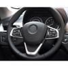 For BMW X1 2016- F48 carbon fiber inner Steering wheel button cover trim 2pc