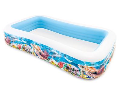 Inflatable Pool Fish 305 X 183 X 56 Cm INTEX 58485