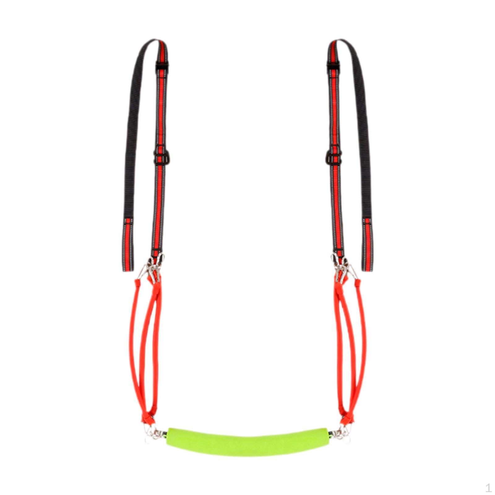 Adjustable Dipping Belt with Resistance Bands for Fitness Training EVA with 6 Ropes