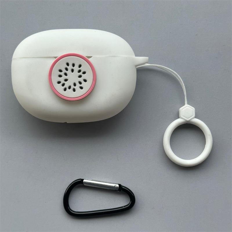 For OnePlus Nord Buds 1 Pro Bluetooth Headset Case Fruit Silicone Soft Case