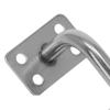1pc Handlauf 50x60mm Langlebig Silber Edelstahl