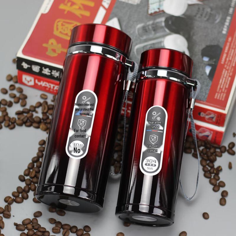 MRSIKEY Gradient 304 Stainless Steel Insulated Water Bottle