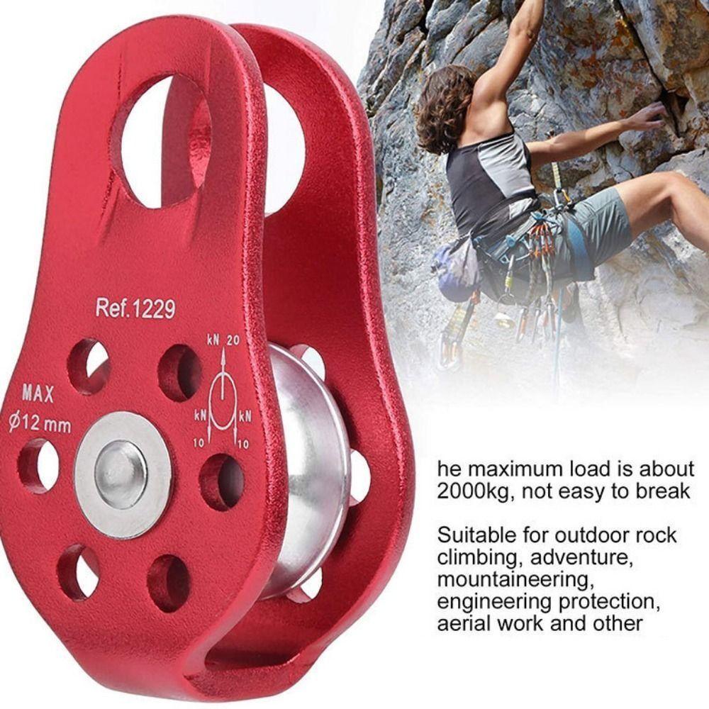 High Temperature Resistance Swivel Lifting Rope Pulley Climbing Pulley