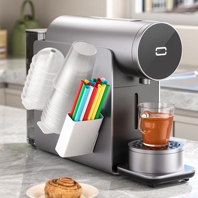 Trace-Free Adhesive Coffee Cup Holder: No-Drill, Disposable Plastic Cup Organizer