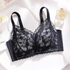 Autumn and Winter New Lace Without Steel Ring Adjustment Bra Cover Gathered Anti-sagging Thick Cup