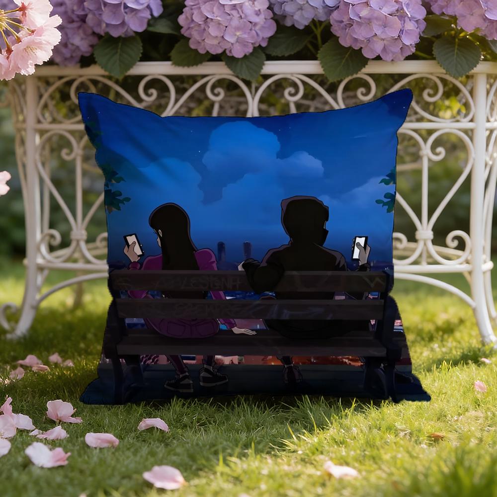 B-Beny J-Jr Rapper Cushion Cover Home & Car Dual-Scene Pillow Cover: Reversible for Premium Comfort