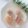 Plastic Mooncake Molds DIY Mooncake Stamps Osmanthus Shaped Baking Moulds Pastry Gadgets 3 Sizes for Mid-Autumn Festival