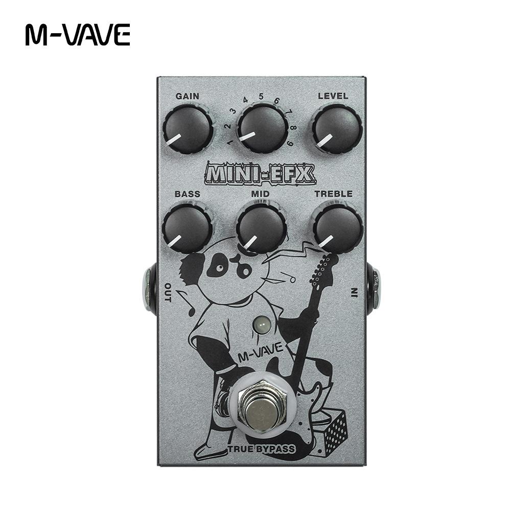 M-VAVE MINI-EFX Pro Guitar Processor | 9-Tone Metal Shaping & True Bypass | Compact FX for Live/Studio/Practice