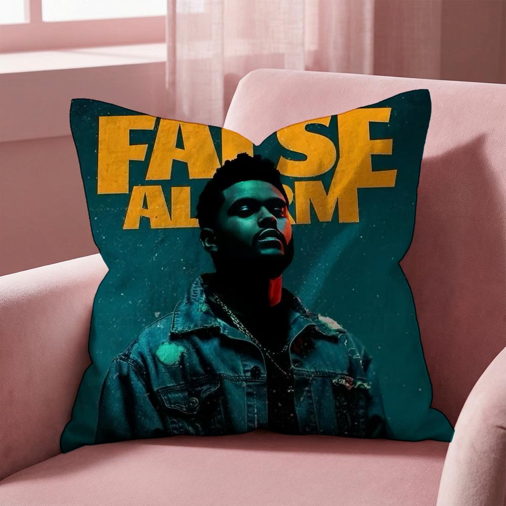 T-The Weeknd SINGER Kissenbezug Mehrzweck-Kissenbezug für Zuhause & Auto - Wendbar, Weich & Langlebig für den täglichen Gebrauch