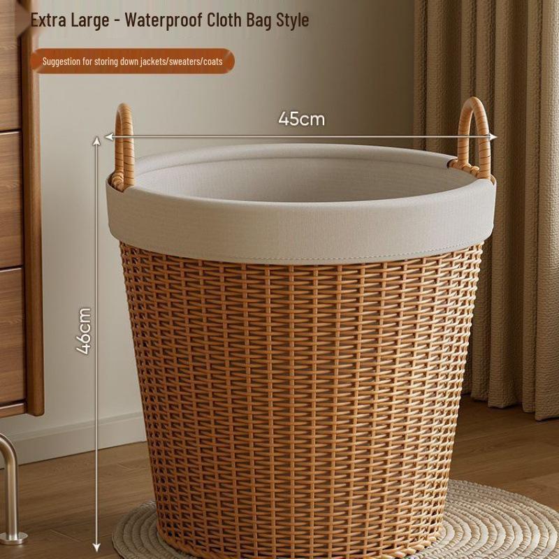 Elegant Large-Capacity Laundry & Toy Storage Basket