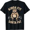 Redelijk Fit Nogal Dik - Grappig Sportschool Beer Gewichtheffen Workout T-shirt