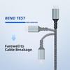 1M 2M 60W Braided Charger Cable Type C to Type C for iphone 15 16 USB 3.0 Fast Charging Data Cable for Iphone 15 Pro USB C Cable