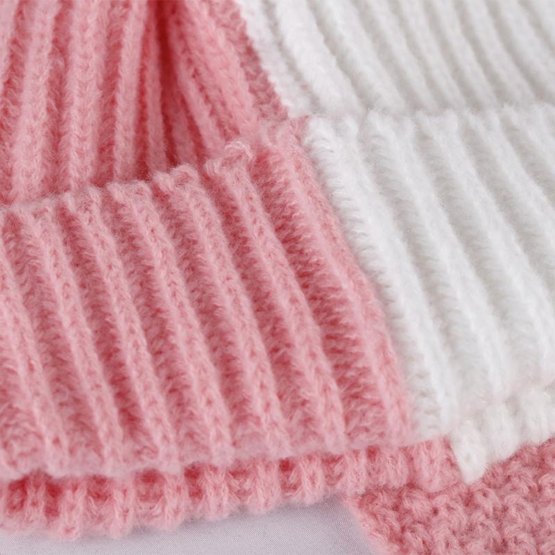 Girls Rabbit Hat Y2K Knitted Ears Hat Cute Rabbit Gifts Warm Winter Hat Adult Children Knitted Ears Winter Photo Props