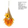Colgante de gnomos de cosecha de otoño, colgante decorativo de girasol de arce, colgante de Acción de Gracias, decoración festiva para el hogar