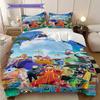 One Piece Set Adventure Theme Bedding 1 Duvet Cover 2 Pillowcase Without Core Bedding Set Soft And Comfortable Duvet Cover And Pillowcase