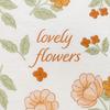 100% Cotton Floral Printing Bed Sheet Comfortable Skin Friendly Queen Flat Sheets for Bed High Quality Pure Cotton Bedsheet King