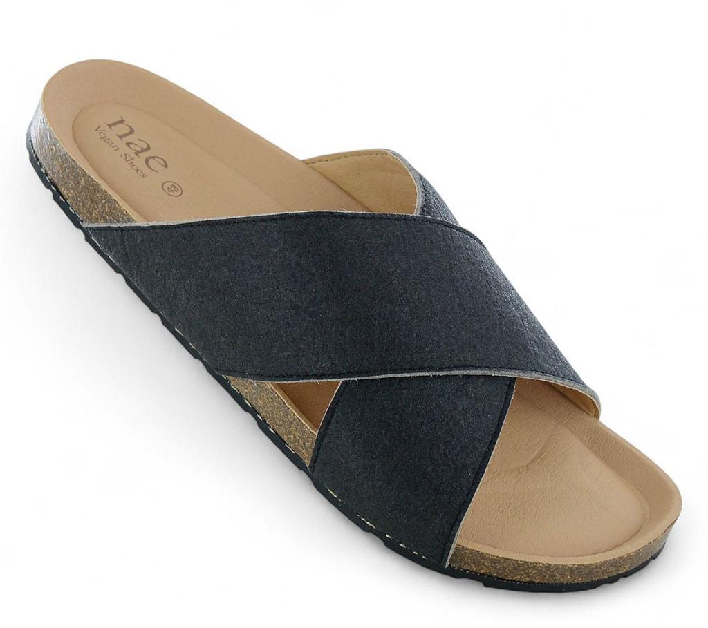 NAE Vegan Shoes TUPAI - Men's Classic Sandals Black - Made In Spain ORIGINAL