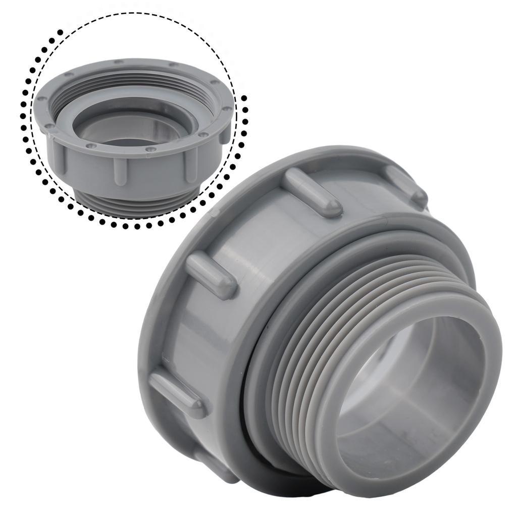 Threaded Hose Connector Adapter for Kitchen Sink Drain Pipe Joint Plastic Reducer Compatible with Standard Garden Hose