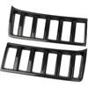 Carbon Fiber Front Headlights Grille Vent Trim Cover For Toyota Tundra 2022-2026