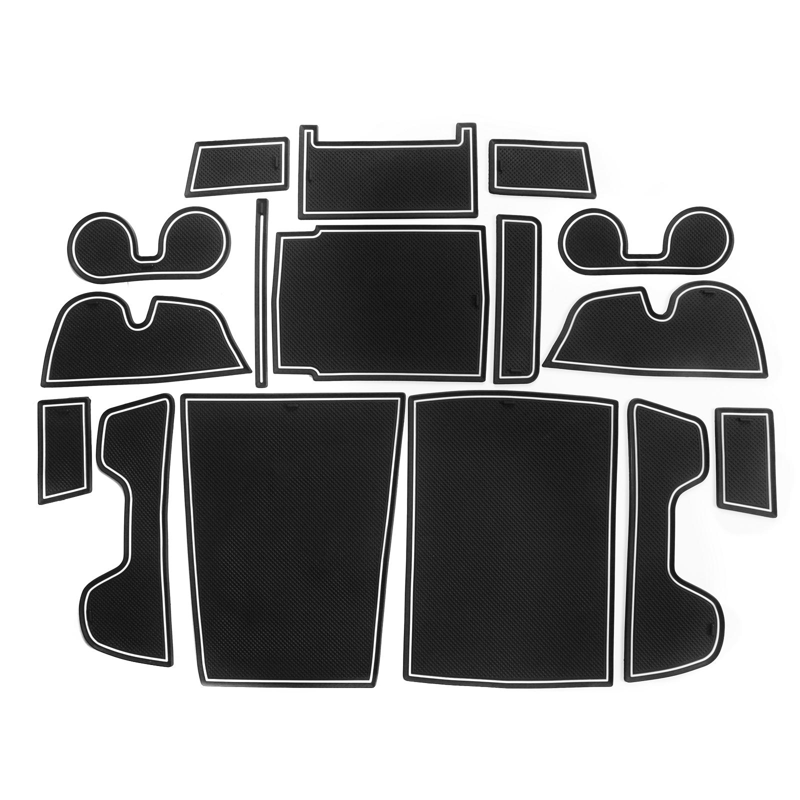 

Противоскользящий коврик для паза двери для Toyota Bz4x 2025 2025 2025 для Subaru Solterra Аксессуары для интерьера Противоскользящая накладка на дверной паз 16pcs