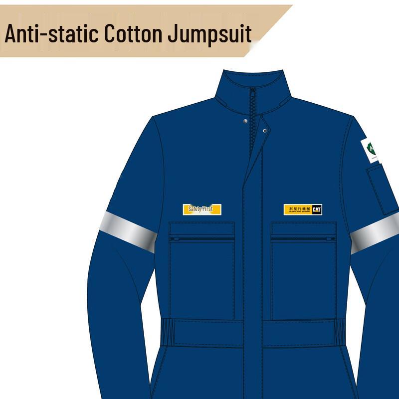 St. Lynn Anti-Static Cotton Work Coverall XL