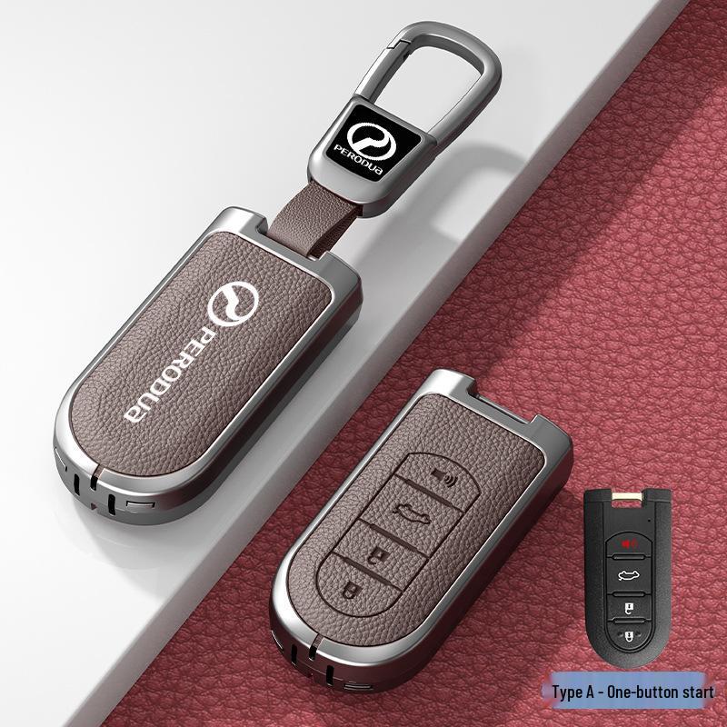 Universal Car Key Case: Fits PERODUA & Toyota Remotes, Key Shell Protection for Men & Women