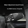 Car Turn Signal Wiper Switch Decorative Cover Trim Sticker Wiper Rod For 24-25 BMW New 5 Series i5 530 G60 Interior Accessories