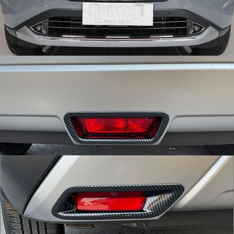 Fog Lamp Cover For Nissan X-TRAIL 2024 2025 Car Front And Rear Fog Light Cover Accessories Brake Light Cover Protector