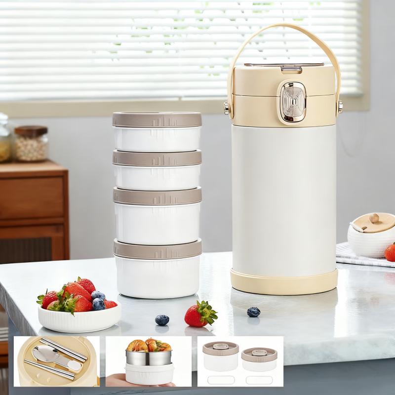 Tejiejing 304 Stainless Steel Insulated Food Container