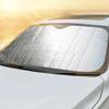 140cm Auto Windschutzscheibe Faltbare Sonnenschutz Visier Abdeckung Block Reflektor Tragbare Atmungsaktive Anti UV Schutz Bildschirm Freies