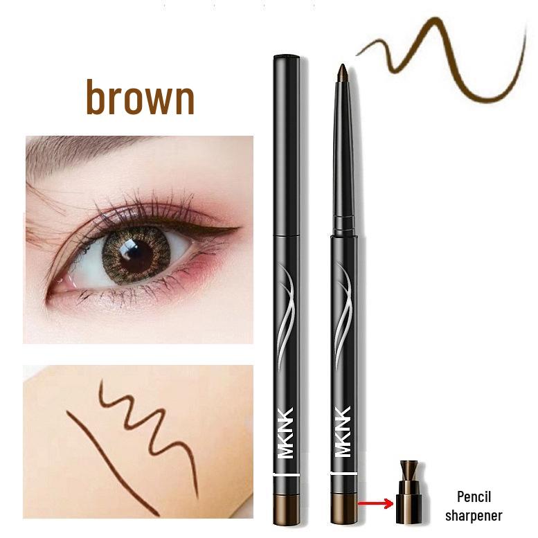 MKNK Automatic Waterproof Sweatproof Eyeliner Gel Pencil - Creamy, Hard Tip for Under-Eye and Eyeliner.