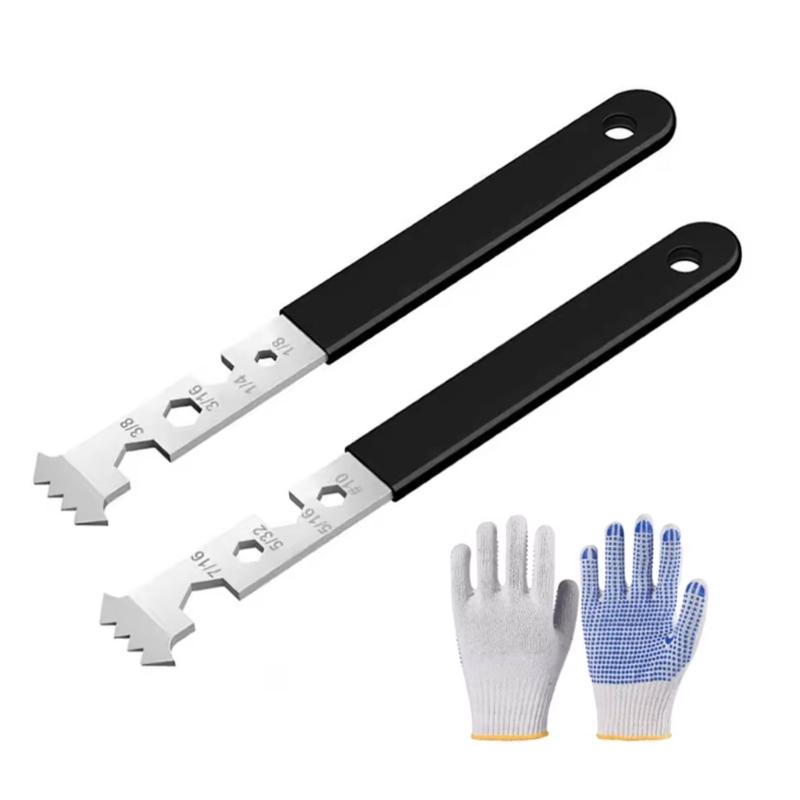 Paver Removal Tool with Hexagonal Wrench Paver Pulling Tool Nonslip Handle for Removing Paver Brick Block Tightening Hexagonal Nut 1
